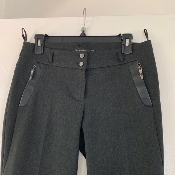 VANGELIZA Women Stretch Wool Dark Gray Pants - Picture 5 of 7
